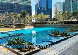 fully furnished 1br unit for sale at uptown parksuites