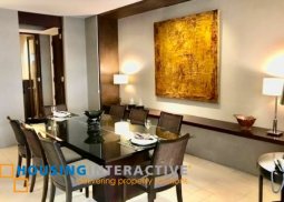 fully furnished 1br unit with parking for lease at the biltmore condominium
