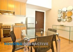 fully furnished 1br unit for lease at st. francis shangri-la place