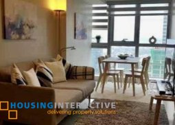 fully furnished 2br unit for lease at uptown ritz residences