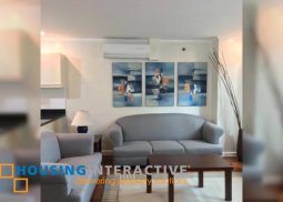 fully furnished 3br unit with parking lot for lease at classica tower