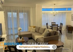3br unit with balcony for rent in the imperium, pasig
