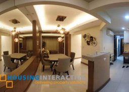 fully furnished 2br unit with parking for lease at uptown ritz residences