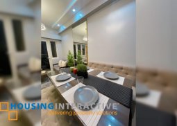 fully furnsihed 1br unit with balcony for lease at time square west