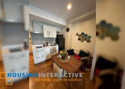 fully furnished 1br unit with balcony for lease at acqua private residences