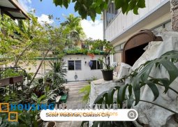 lot with house for sale in scout madrinan, quezon