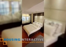 1br loft type for rent in bellagio tower 2, taguig
