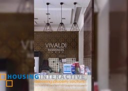 fully furnished 1br unit with balcony for lease at vivaldi residences