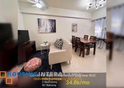 fully furnished 2br unit for lease at brixton place