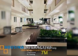 fully furnished 2br unit with parking for sale at lumiere residences