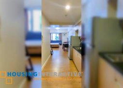fully furnished studio unit for lease at two maridien