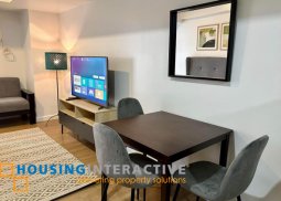 fully furnished studio unit for lease at alveo high park