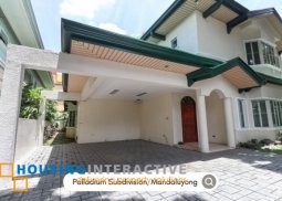 3br house & lot for rent in palladium subdivision, mandaluyong