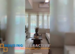 fully furnished 2br unit with balcony for lease at time square west