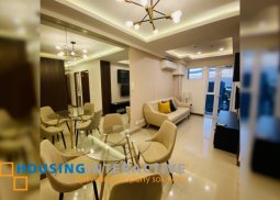 fully furnished 3br unit with balcony for lease at bay garden