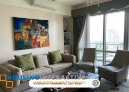 3br for sale in the viridian in greenhills, san juan