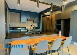 fully furnished 2br unit with parking for lease at two serendra