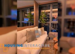 fully furnished 2br unit for lease at uptown ritz residences