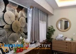 fully furnished 1br unit with balcony for lease at one maridien