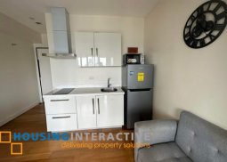 fully furnished 1br unit with balcony for lease at acqua private residences