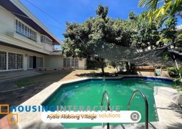 4br house & lot for rent in ayala alabang village, muntinlupa