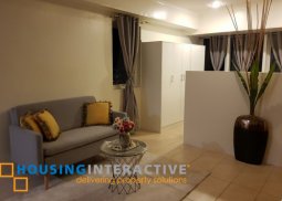 semi-furnished studio unit for lease with parking at south of market (soma)