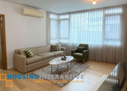 fully furnished 1br unit with balcony for lease at park terraces