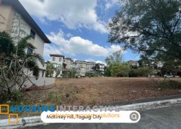 lot for sale in mckinley hill, taguig