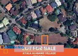 vacant residential lot for sale in ayala alabang village, muntinlupa