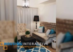 fully furnised 1br unit with balcony for lease at one maridien