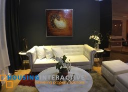 fully furnished 1br unit with balcony for lease at park terraces