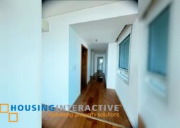 semi-furnished 3br unit with big balcony for lease at park terraces