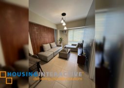 fully furnished 1br unit with parking for lease at avida towers verte