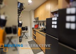 fully furnished 1br unit with balcony for lease at time square west