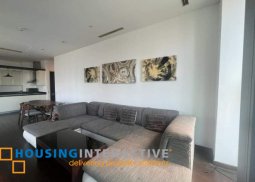 fully furnished 2br unit with balcony for rent at trump tower