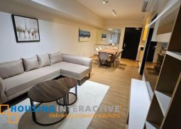 fully furnished 1br unit with balcony for lease at park triangle residences