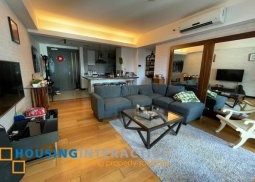 fully furnished 1br unit with balcony for lease at one serendra, west tower