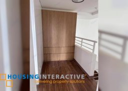 bare loft type unit for rent at mckinley park residences