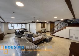fully furnished 3br penthouse for lease at crown tower condominium