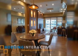 fully furnished 1br unit with balcony for lease at two maridien