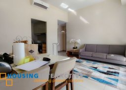 fully furnished 2br unit with balcony for sale at one uptown residences