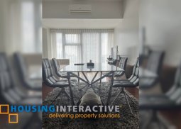 semi-furnished 3br unit with parking for lease at grand hyatt residences