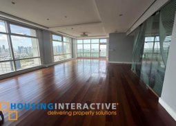 for sale: 3br unit in one roxas triangle, makati