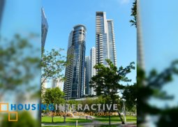 fully furnsihed 1br unit with balcony for lease at arya residences