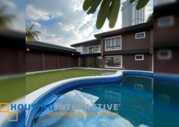 for sale brand new modern house with pool in northeast greenhills, san juan city