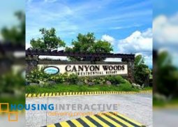 house and lot for sale in canyon woods, batangas
