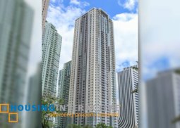 fully furnished studio unit for sale in two serendra