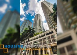 furnished 2br unit with balcony for sale in the residences at greenbelt