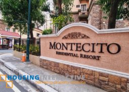 1br unit with parking for sale in montecito residential resort