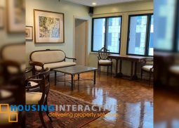 semi-furnished 3br unit with parking for lease in renaissance 2000